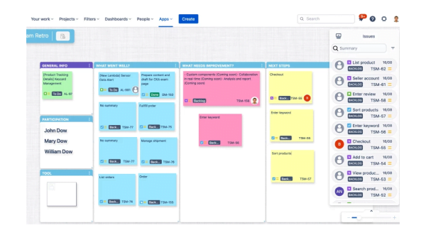 Jira Whiteboard - LeanBoard for Jira